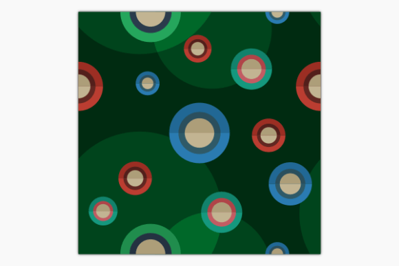 Abstract Soft Color Circles Dark Pattern: Design Guide