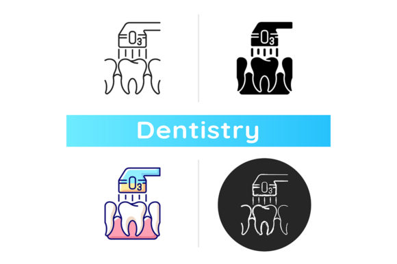 Ozone Dentistry RGB Color Icon: A Modern Visual Toolkit